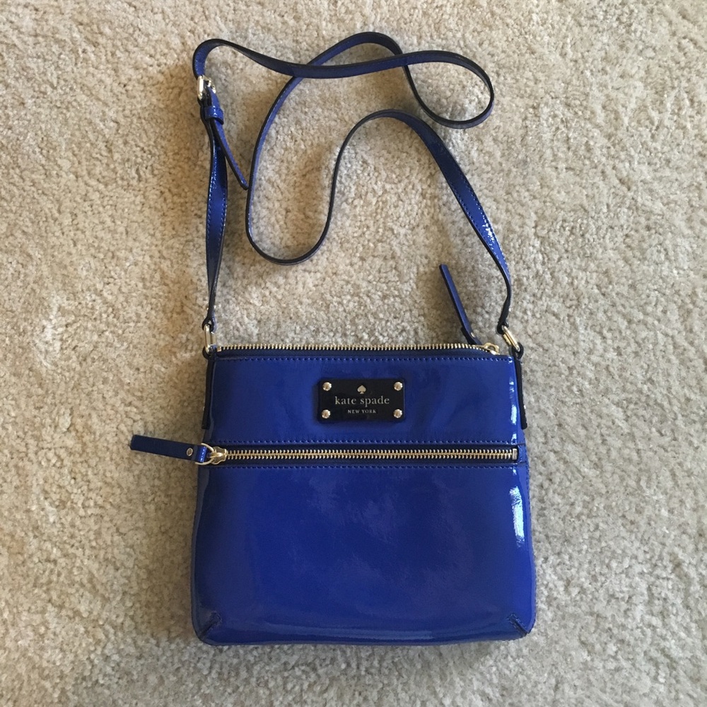 NWT Kate Spade 'Flicker Tinley' Patent Crossbody