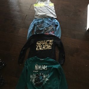 4 size 6 tees boys