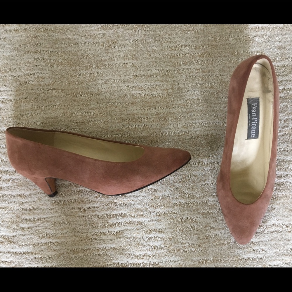 Suede Pumps---like New