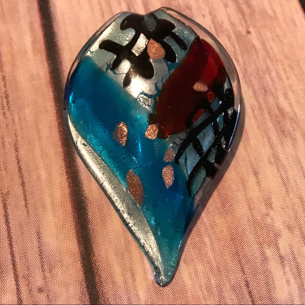 Hand blown Glass Pendant