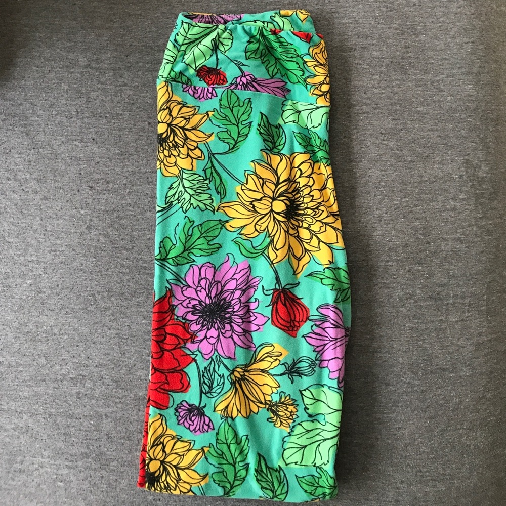 Lularoe OS Floral leggings