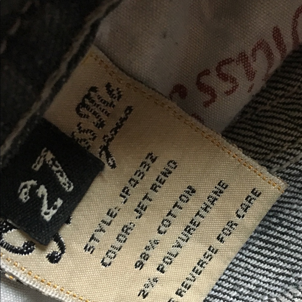 Miss Me Dark Grey size 27 - Picture 4 of 4