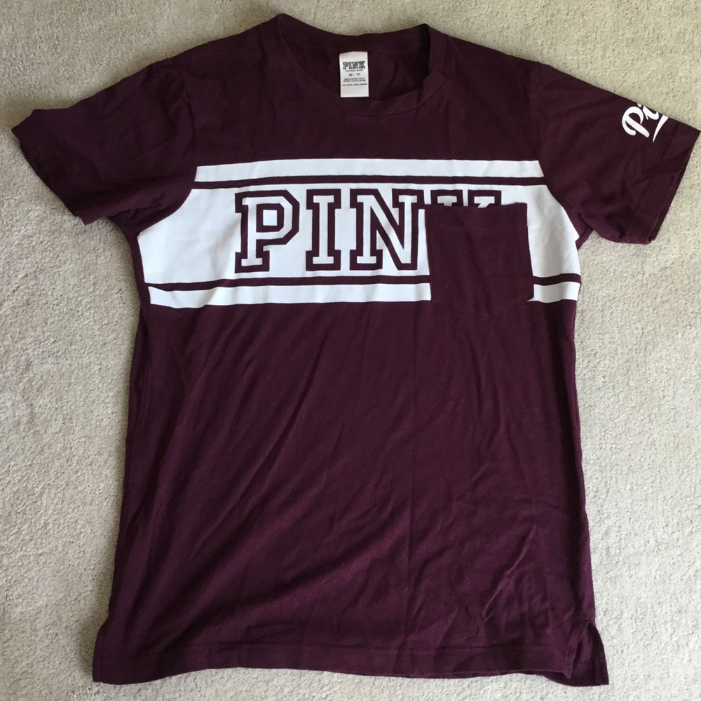 Pink Victoria secret t-shirt