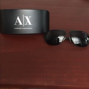 Armani Exchange Aviator Sunglasses