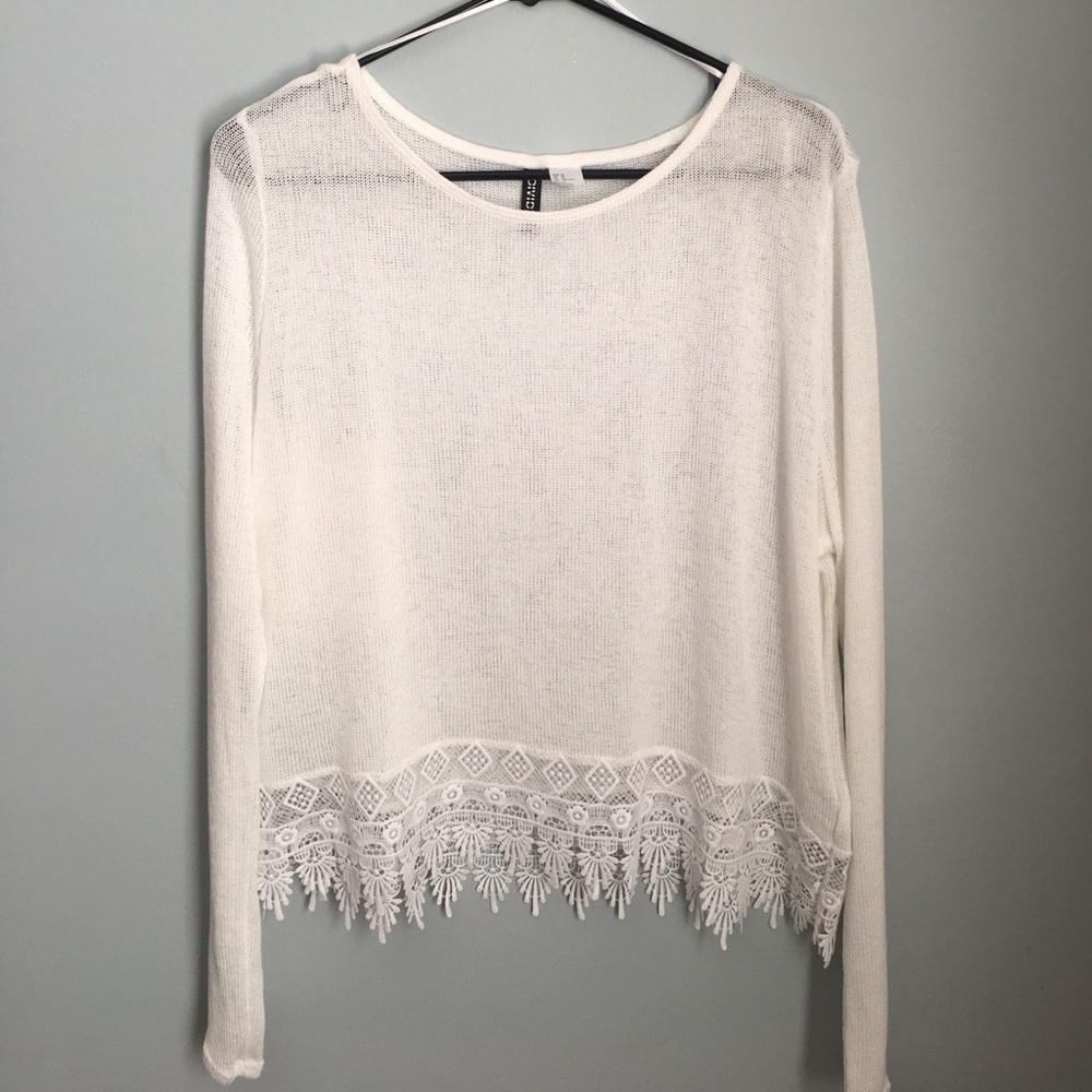 H&M knit boho sweater