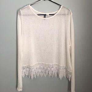 H&M knit boho sweater