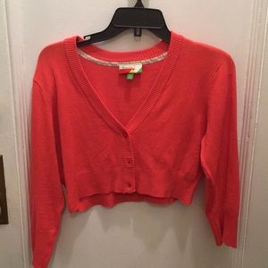 Modcloth cropped long sleeve cardigan
