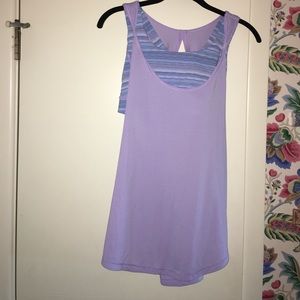 Lululemon tank with attached bra