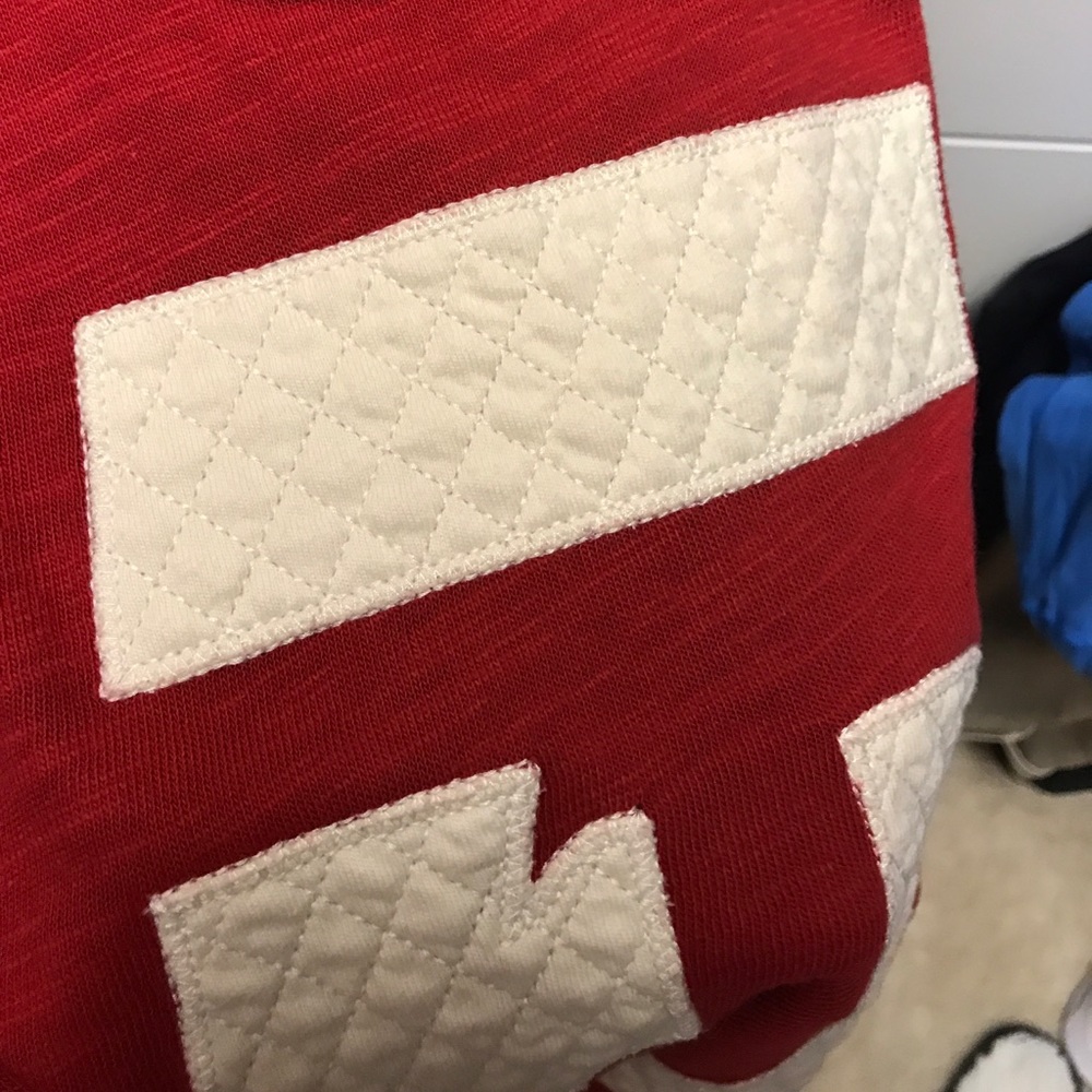 Rag & Bone Red And White Tank - image 4