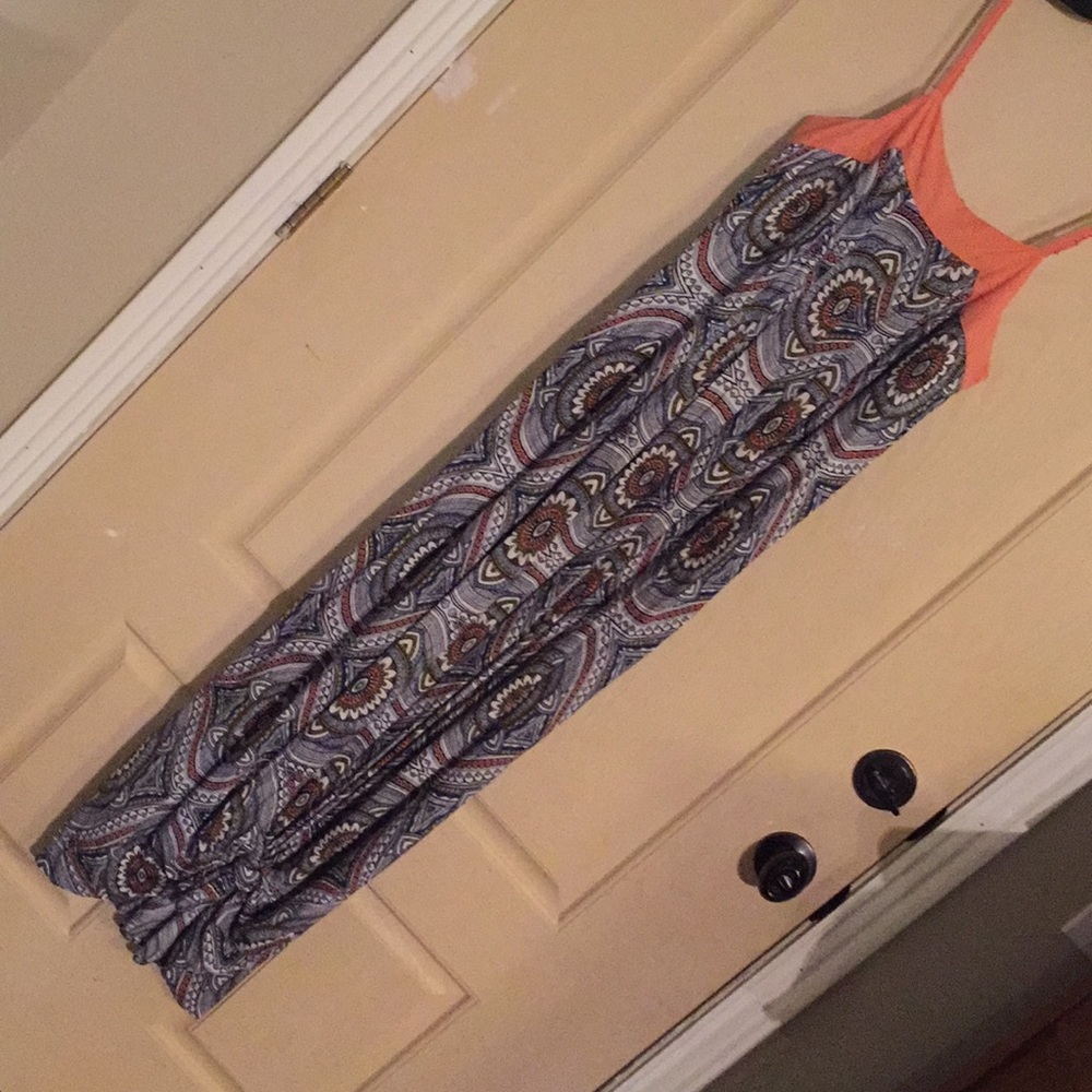 Xhilaration maxi print dress