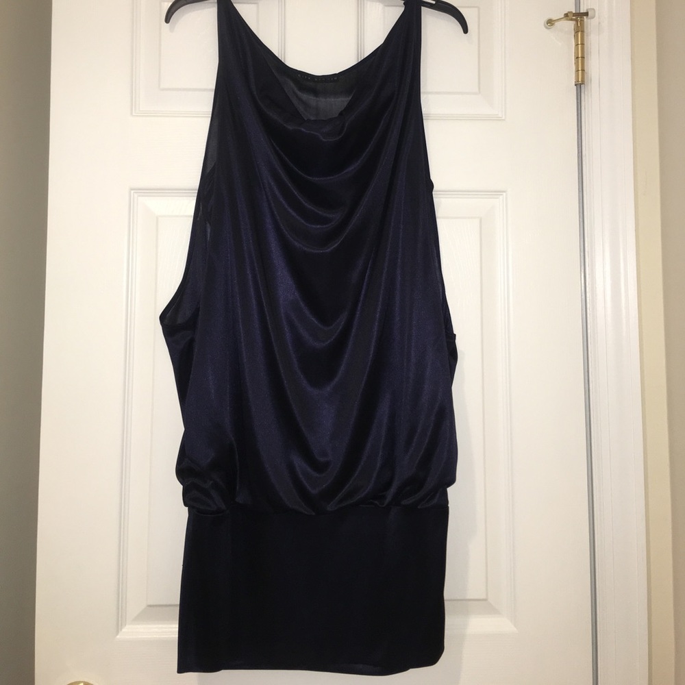 Navy Blue Cocktail Dress