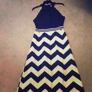 Boutique Maxi Chevon Dress