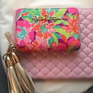 Lily Pulitzer wristlets.
