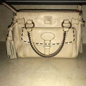 Dooney and Burke Tan Handbag with no long strap.