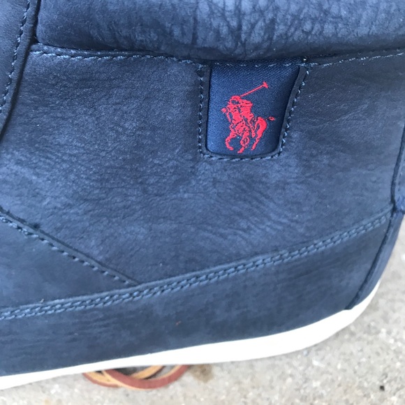 Polo Ralph Lauren high top leather sneakers - Picture 3 of 5