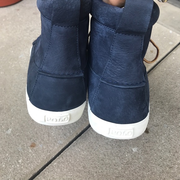 Polo Ralph Lauren high top leather sneakers - Picture 5 of 5