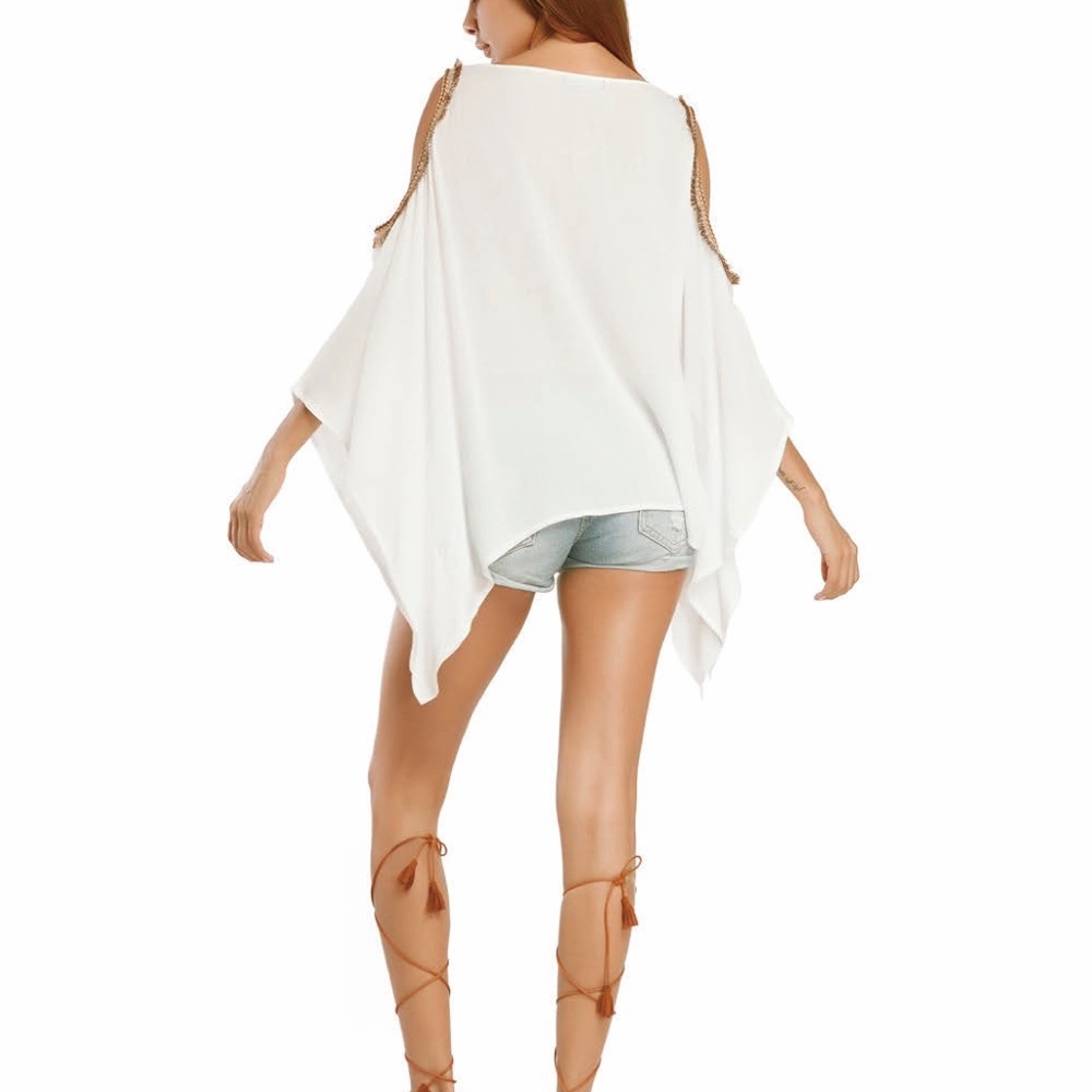 Cold Shoulder Tops - Picture 3 of 4