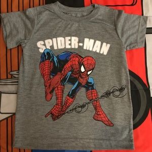 Boys Marvel Spider-Man Tshirt (Size 4)