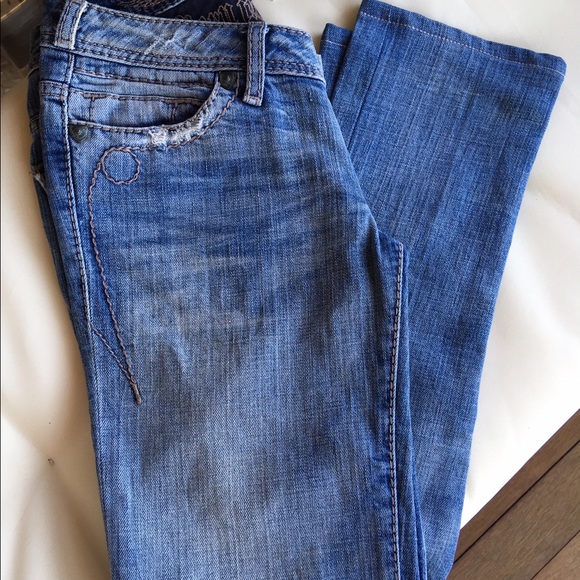 J & Company Back Pocket Butt Lift Jeans Size 24 - Picture 3 of 3