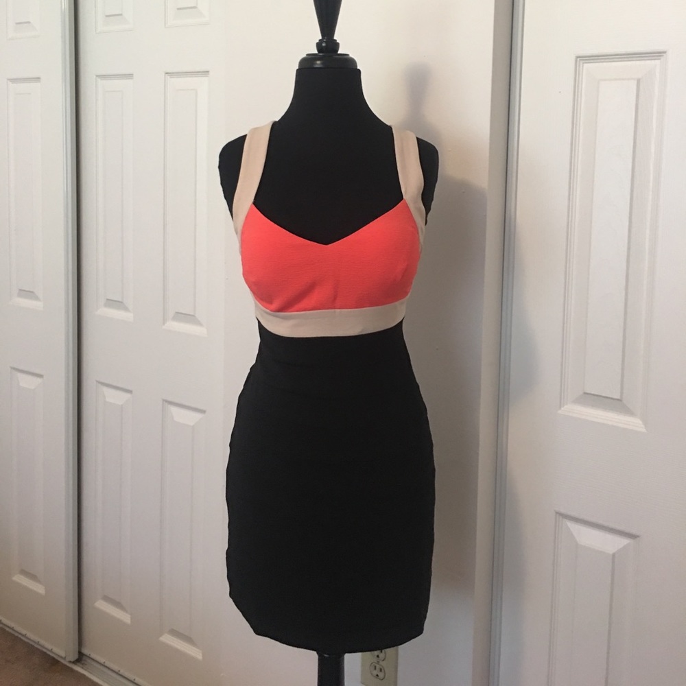 Lucy & Co. Color Block Mini Dress