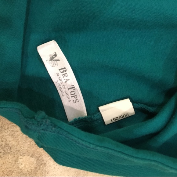 VICTORIA'S SECRET Teal halter dress - Picture 5 of 7