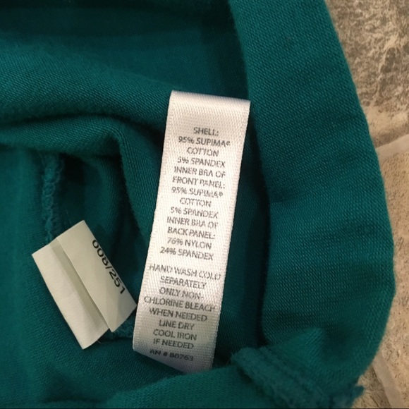 VICTORIA'S SECRET Teal halter dress - Picture 6 of 7