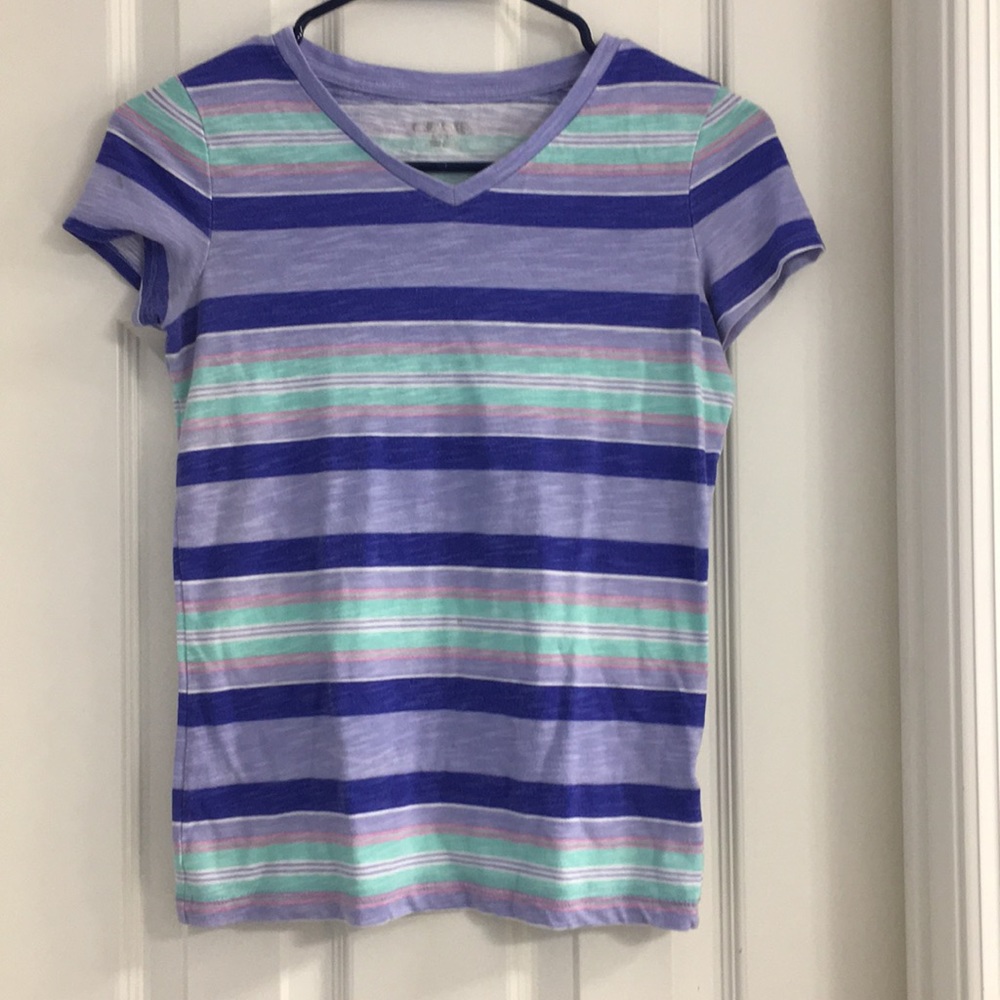 Striped Kids T-shirt, size L(10/12)