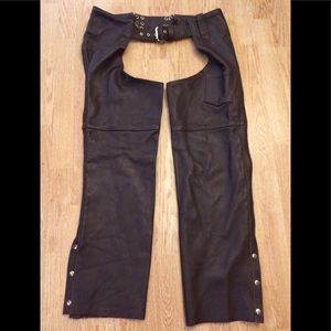 Women's Chaps Real Leather Legendary Size:S 5-12