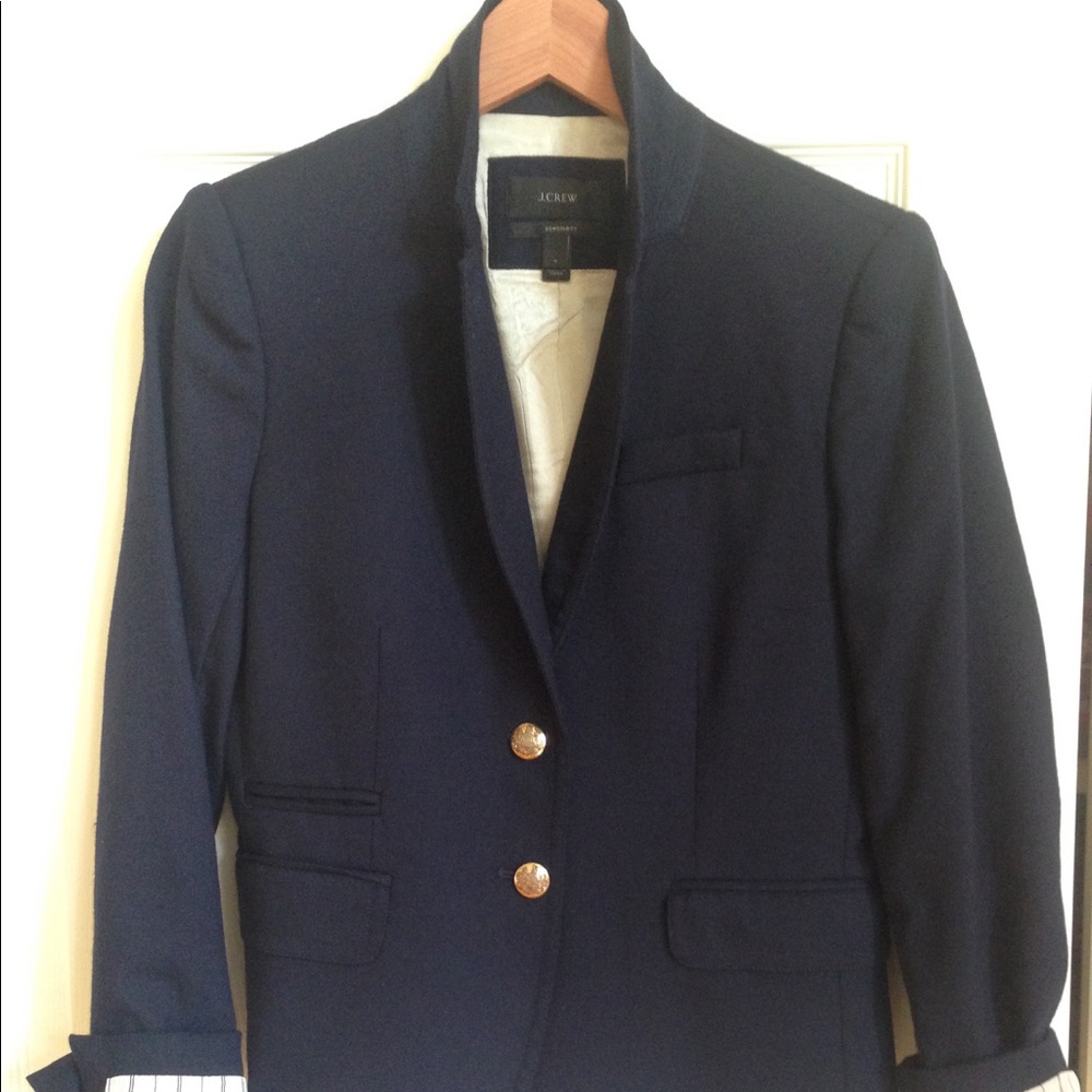 J CREW NAVY SCHOOLBOY BLAZER