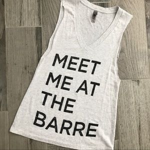 Tops - Meet me at the barre tank Tops - Meet me at the barre tank