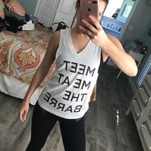 Tops - Meet me at the barre tank Tops - Meet me at the barre tank