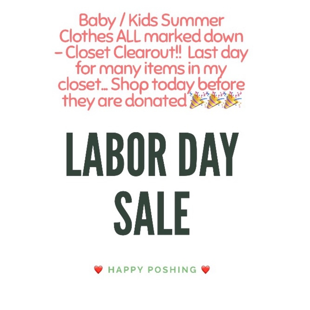 Baby / Kids Summer Clothes ALL marked down!