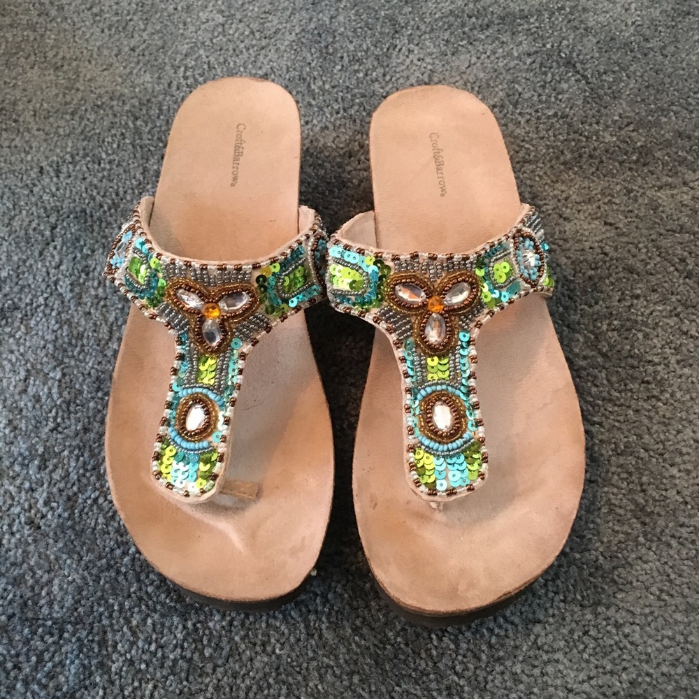 Croft & Barrow wedge sandals!