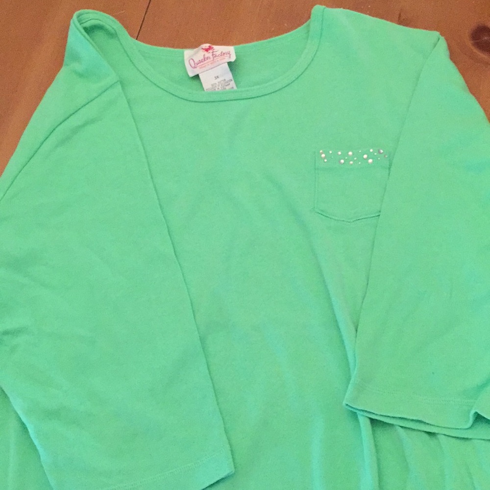 Beautifully Rhinestoned T Shirt!