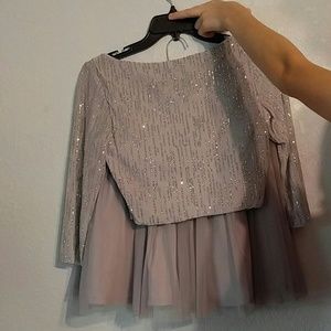 Two piece homecoming dress