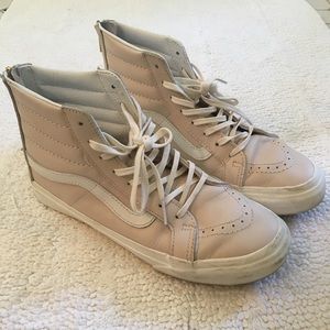 Perfect condition leather vans