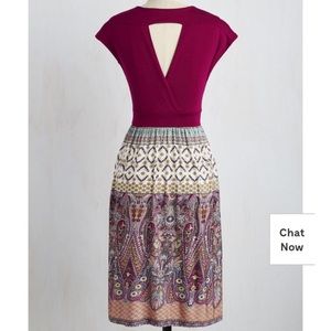 Modcloth Poolside Setlist Dress in Paisley Gilli