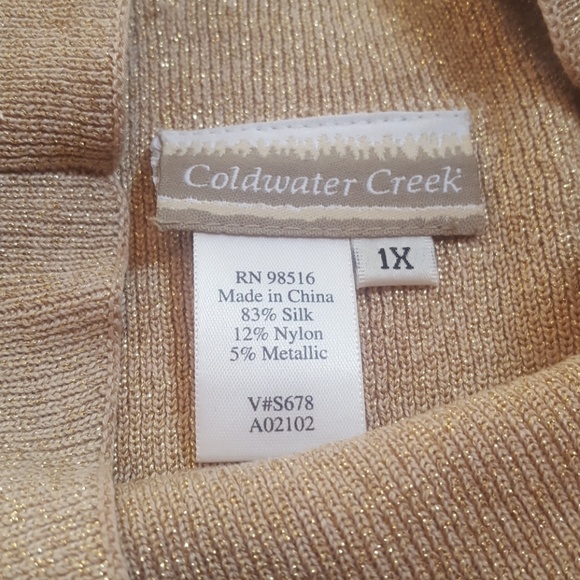 Coldwater Creek sweater vest - Picture 3 of 3