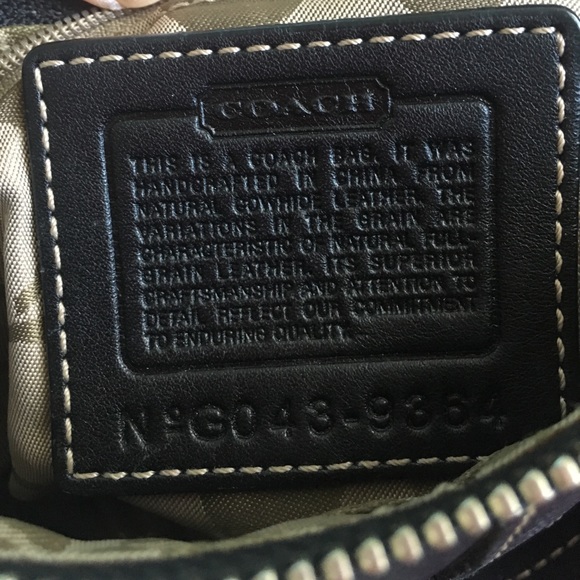 Black Coach bag - Picture 4 of 5