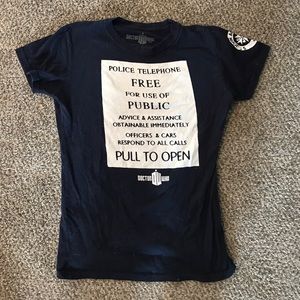 Doctor Who Tardis Sign