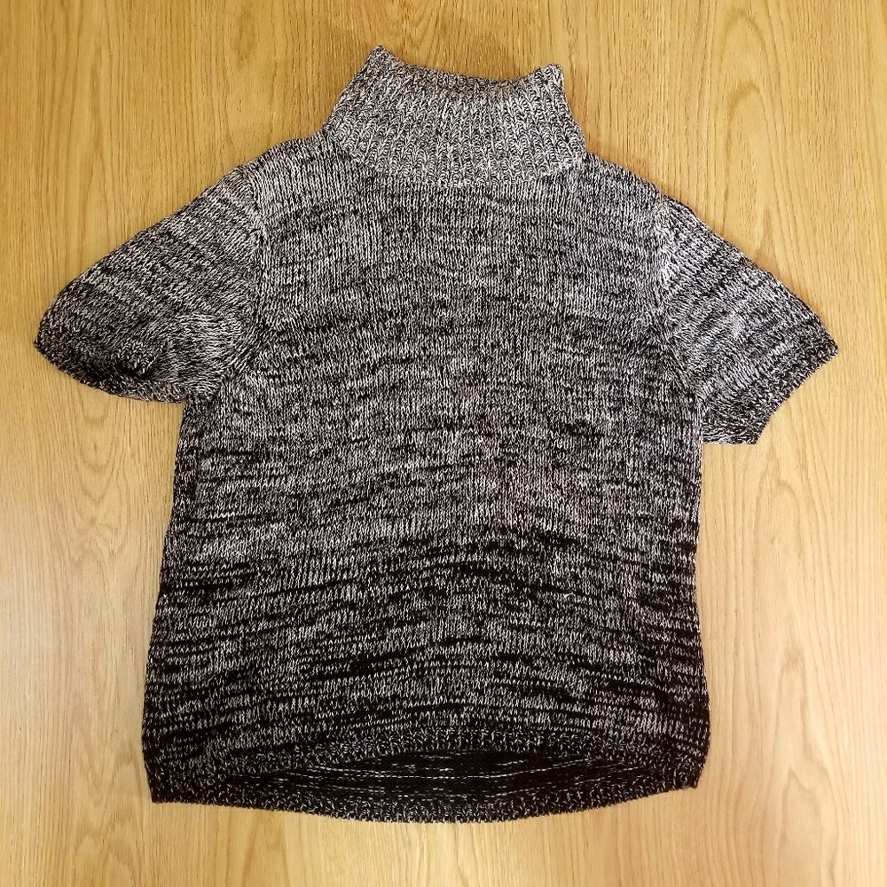Petite Liz Claiborne Cropped Turtleneck Sweater
