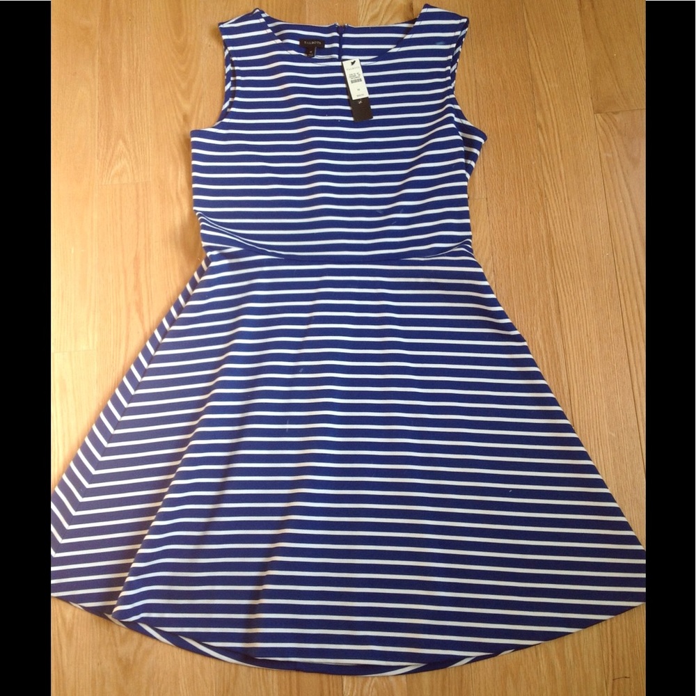 Talbots fit & flare dress