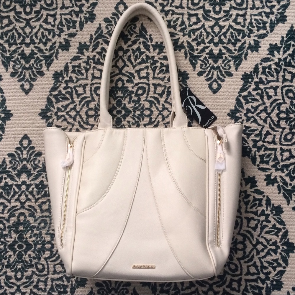 Brand new Rampage Tote cream