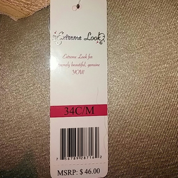 🆕Extreme Look bra and thong set NWT - Picture 3 of 4