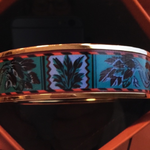 Hermes Enamel Bangle