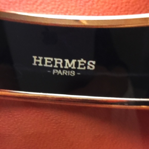 Hermes Enamel Bangle