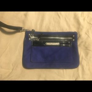 Blue express wristlet