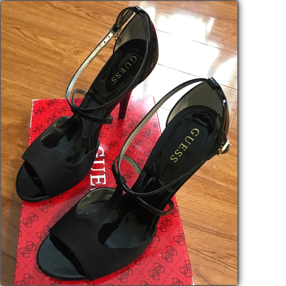Guess - Black High Heels - Picture 2 of 5