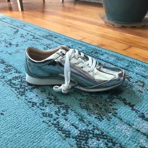 Elizabeth and James Metallic Sneakers, Never Worn