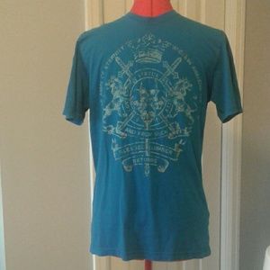 LAST CALL: Mens Express Blue Graphic Tee